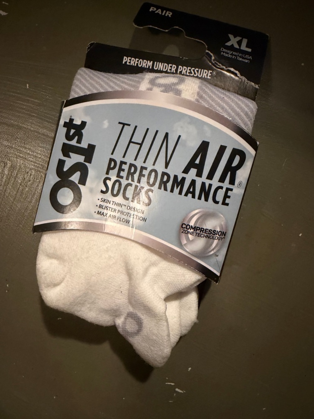 Ost Thin Air Performance Socks - White